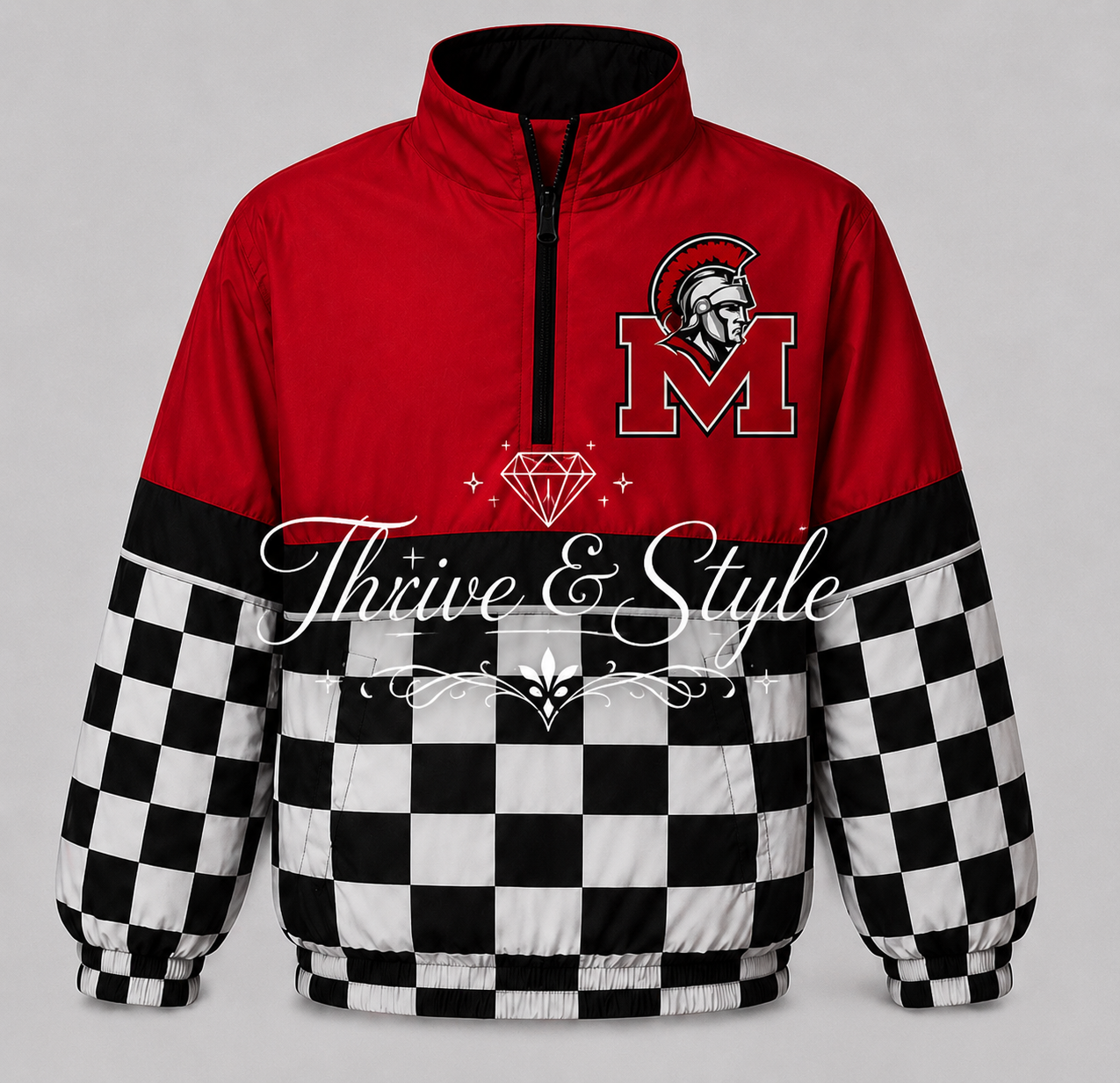 Muscle Shoals Trojans Windbreaker