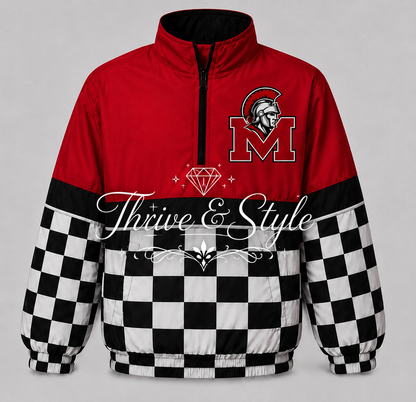 Muscle Shoals Trojans Windbreaker