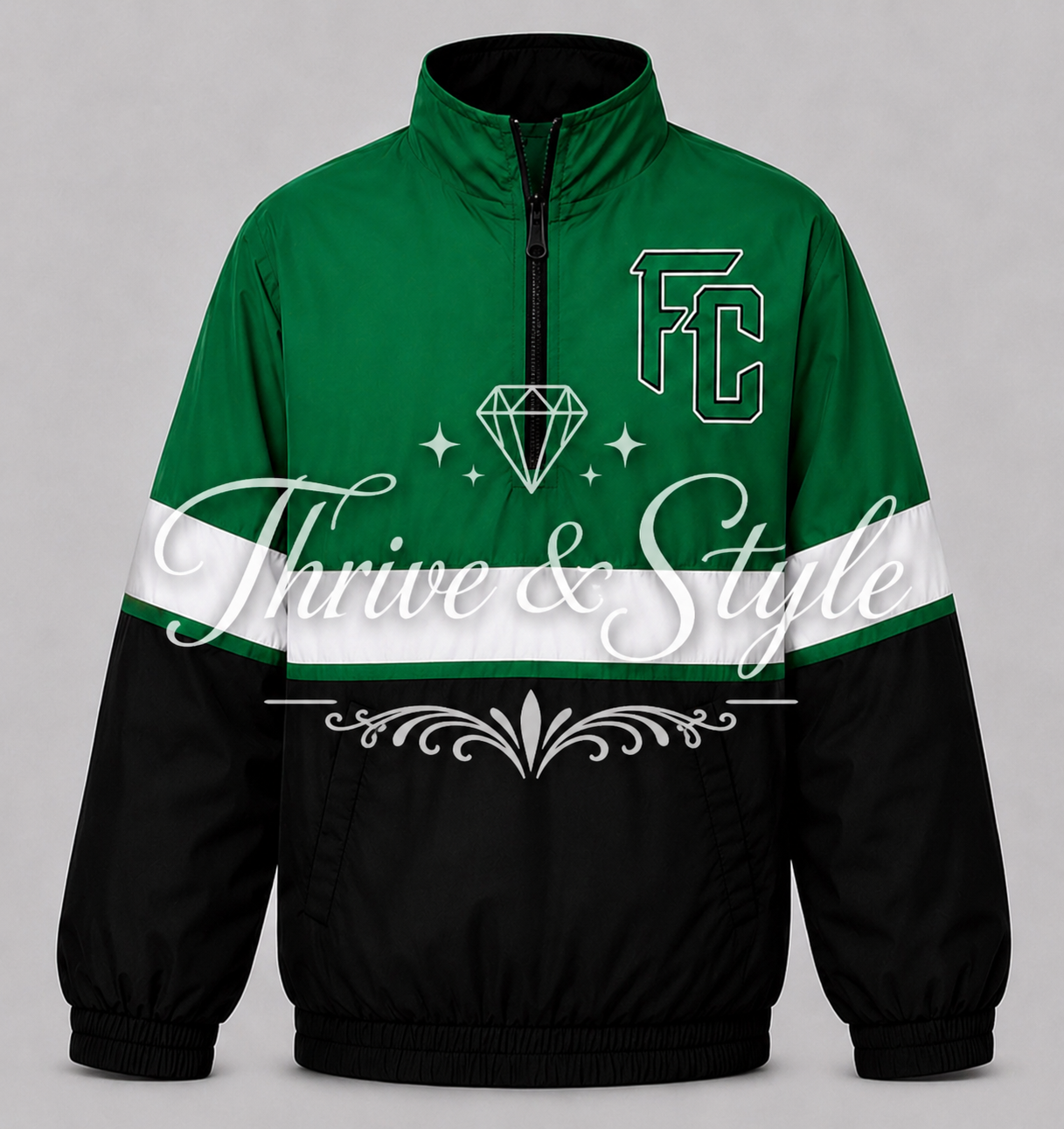 FC Custom Spirit Windbreaker Collection 💚🖤🤍