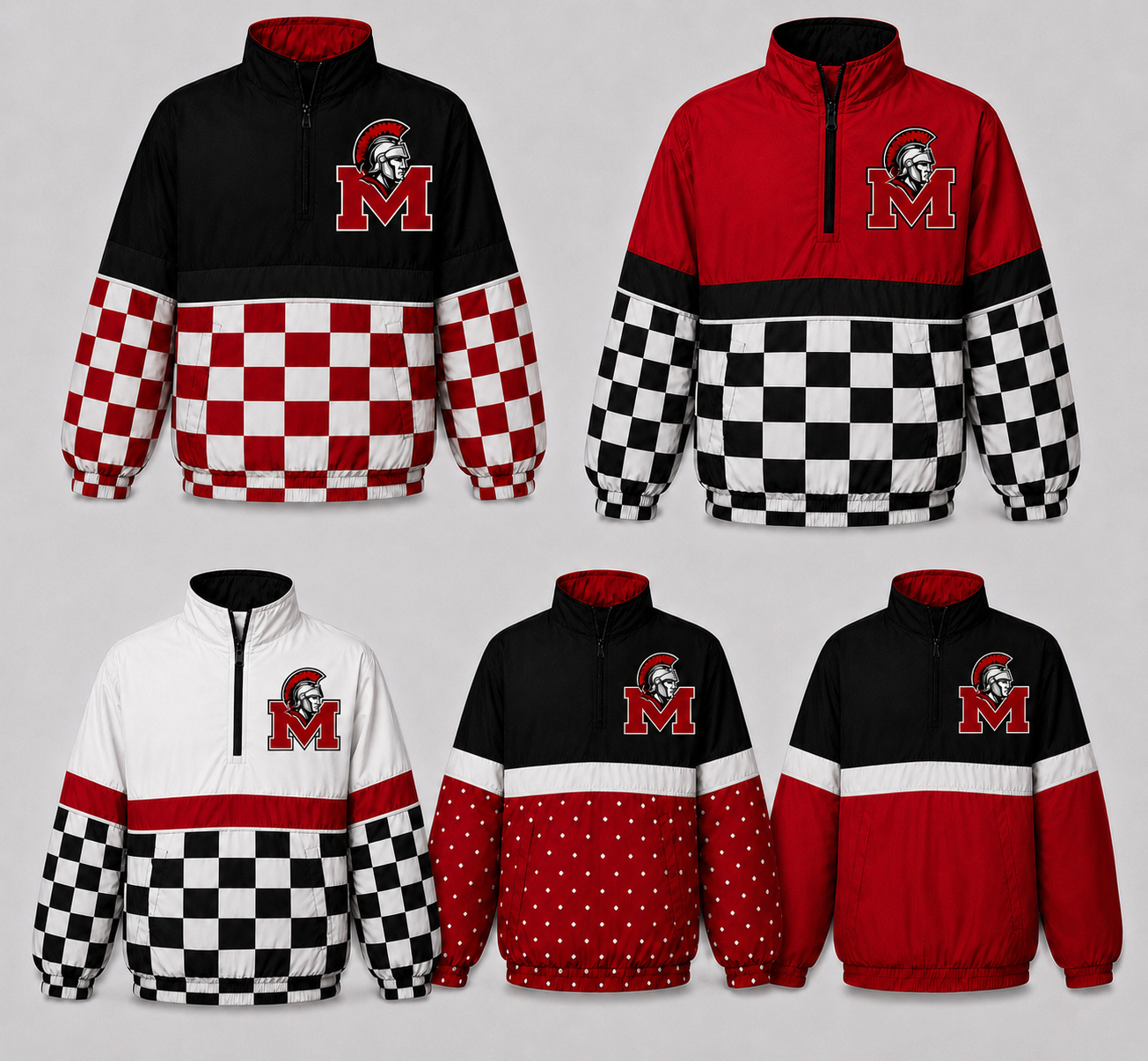 Muscle Shoals Trojans Windbreaker