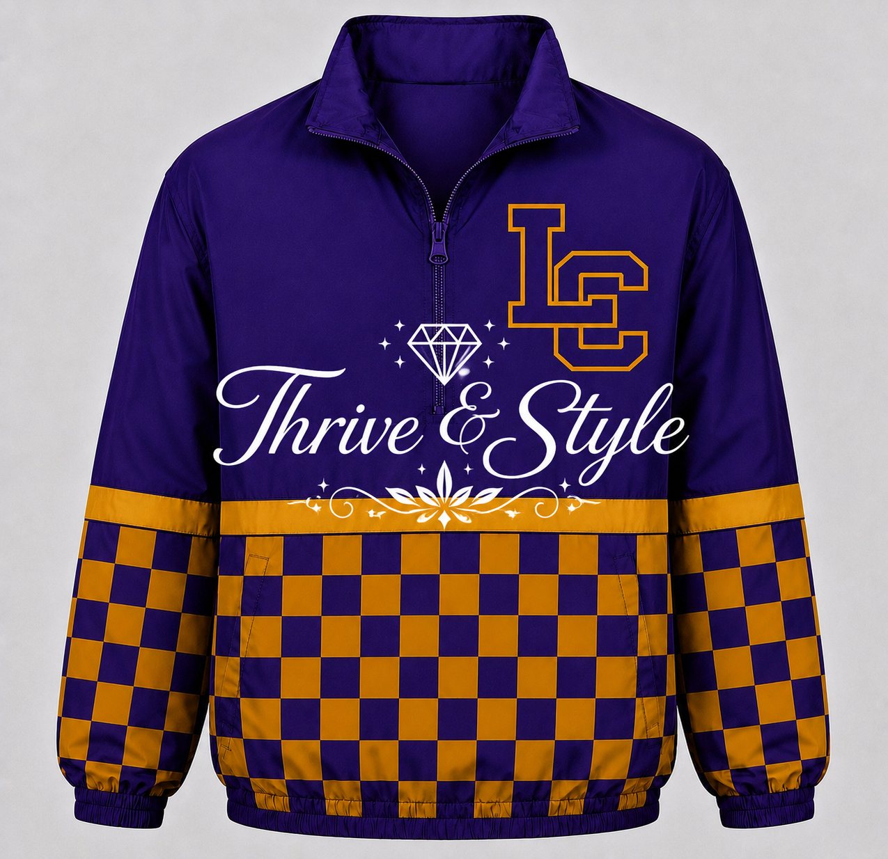 Lawrence County Wildcats Windbreaker