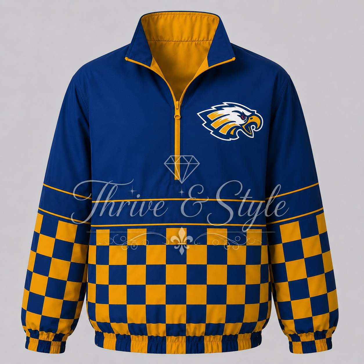 💛💙 Naples Golden Eagle Custom Windbreaker💙💛