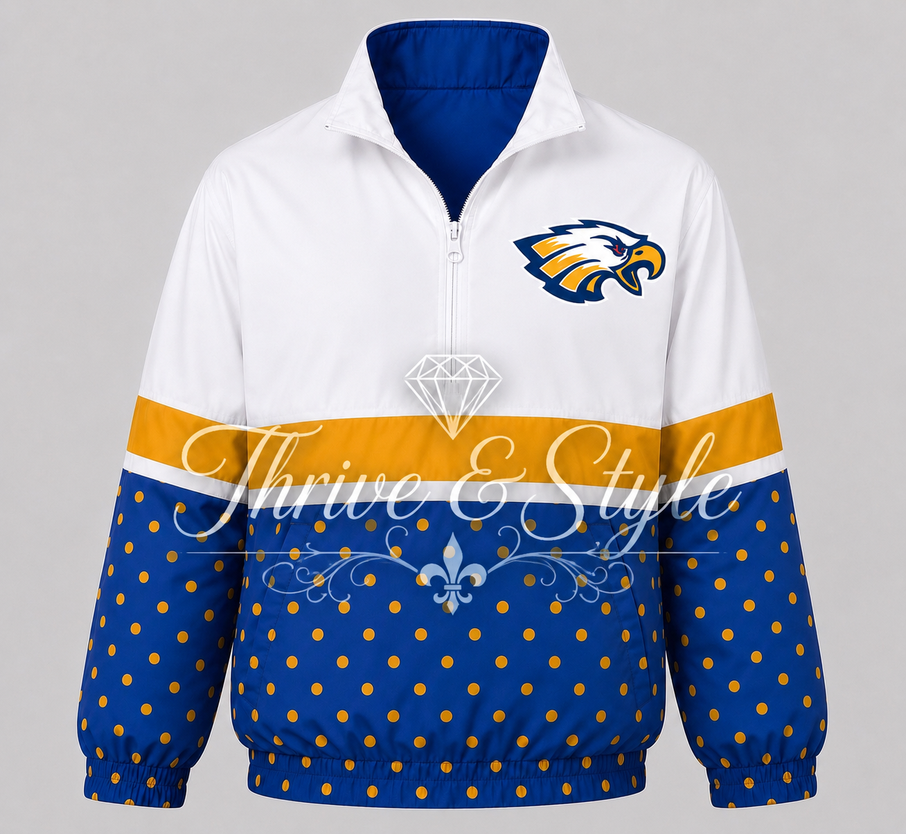 💛💙 Naples Golden Eagle Custom Windbreaker💙💛